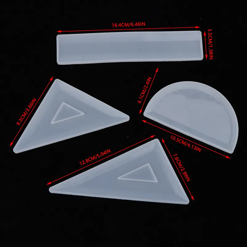 DHgate.com:Epoxy Resin Casting Moulds, Silicone Craft Molds: Ruler Set ...