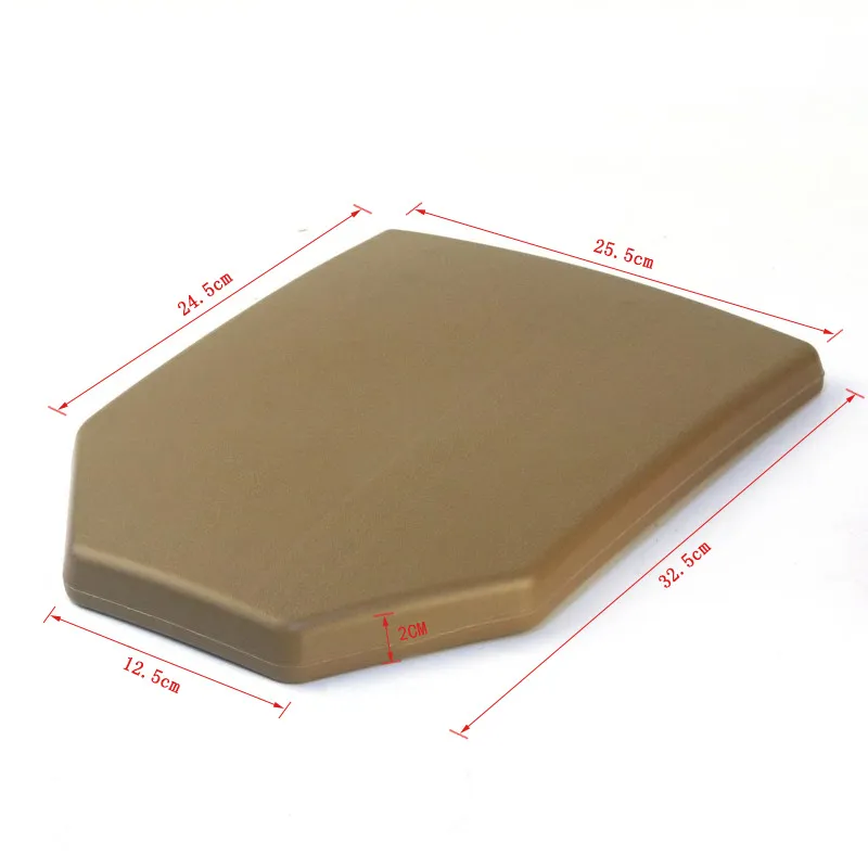 2Pcs Tactical Plate EVA Foam SAPI Plate For Tactical Vest Inner Liner