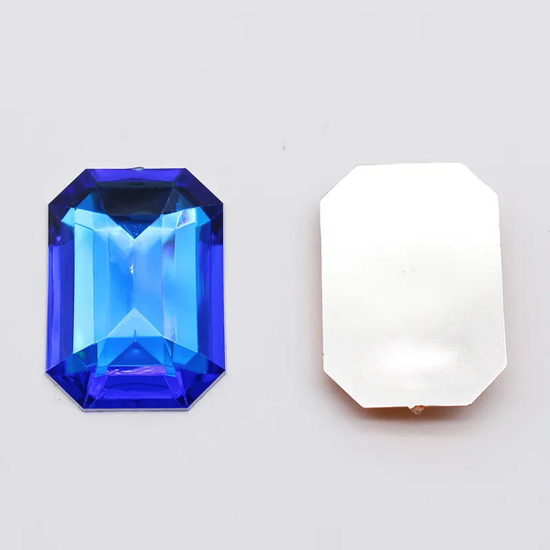 Rhinestone Jewelry: Large Rectangular Clear Acrylic... From Ddmylovely ...