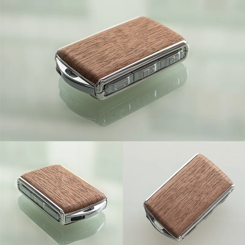 thumbnail image 2 of Key Wooden Remote Control Case Fob Shell For Volvo S60 S90 XC40 XC60 2 of 14