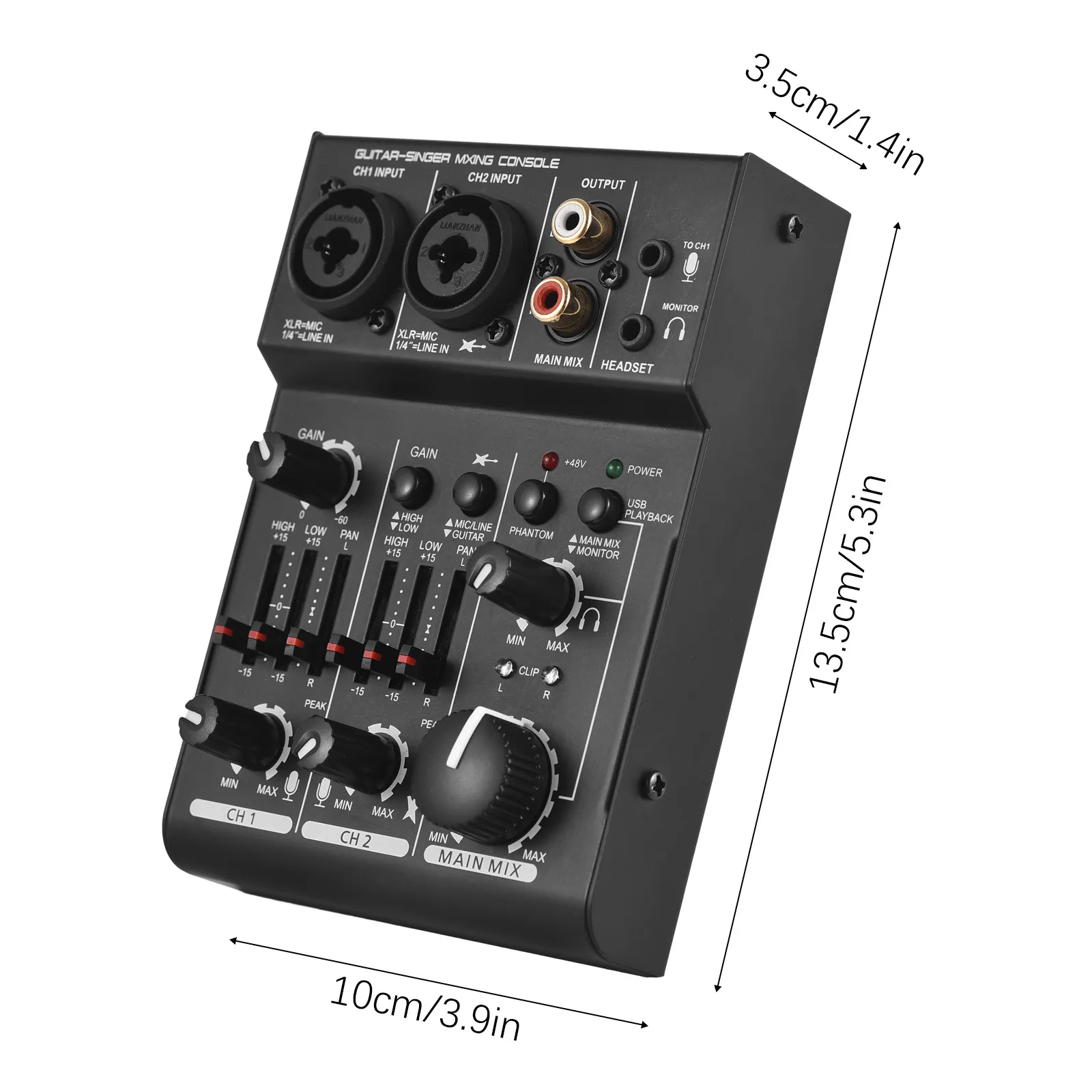 Mini 3 Channel Sound Card Mixing Console Digital... From Ddmyjan, $46. ...