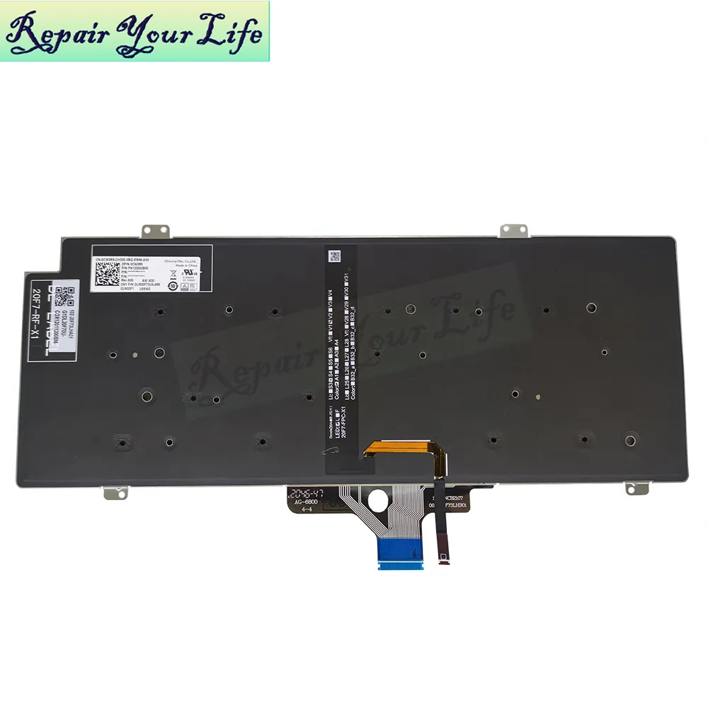 US Hungarian Backlit Keyboard For Dell Latitude 5420 5421 5430 7420 ...