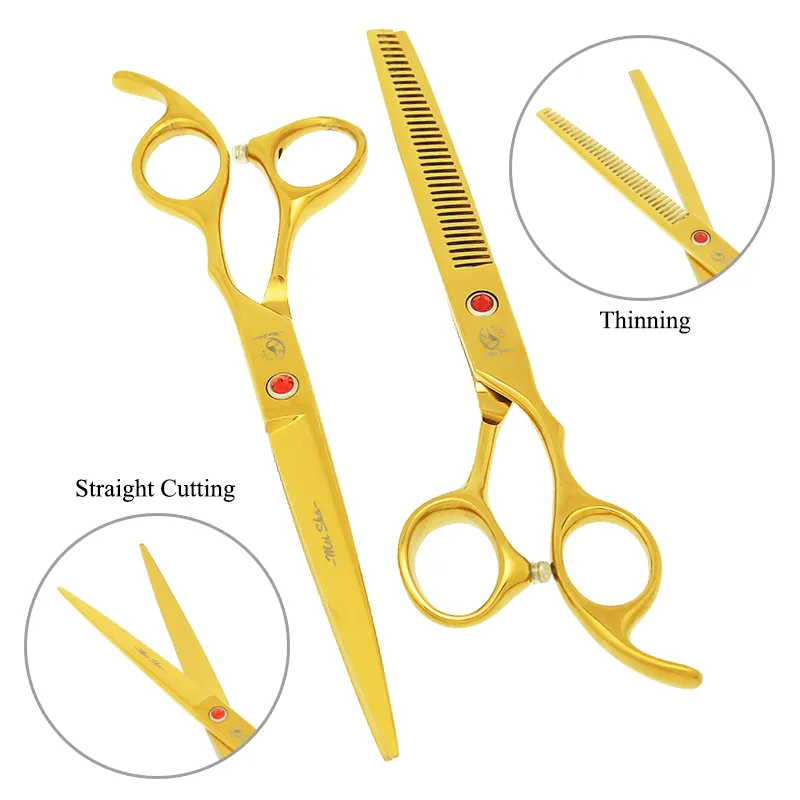 Image showcasing 0 in Meisha Professional Pet Grooming Scissors Curved Dog Cat Hair ...