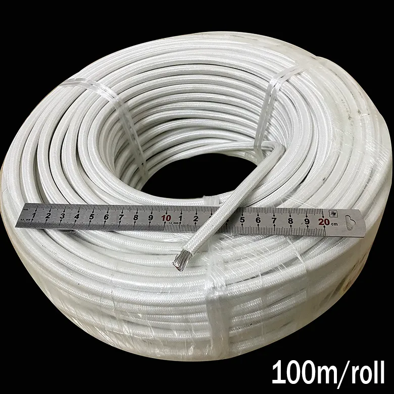 Tinned Copper Wire 16 Sq High Temperature Mica Wire Glass Fiber Braided ...