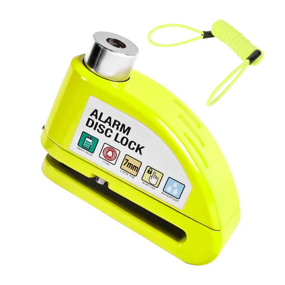 Motorcycle Disc Brake Lock Alloy Steel Alarm Disc... From Ddmyearth ...