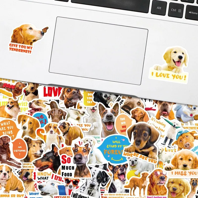 Computer Dog Sticker Lovely Dog Meme Graffiti cute stickers - 10/25/...