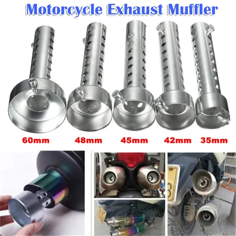 DHgate.com:Universal Motorcycle Exhaust Pipes: 35-60mm