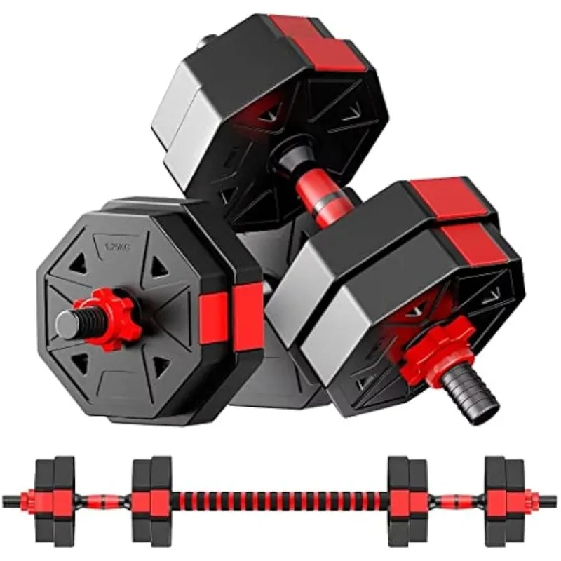 Adjustable Free Weight Workout Set 2 Adjustable Dumbbells Kmart With Connector 30lbs Pair For Barbell Use From Ddmyearth 78.95 DHgate.Com