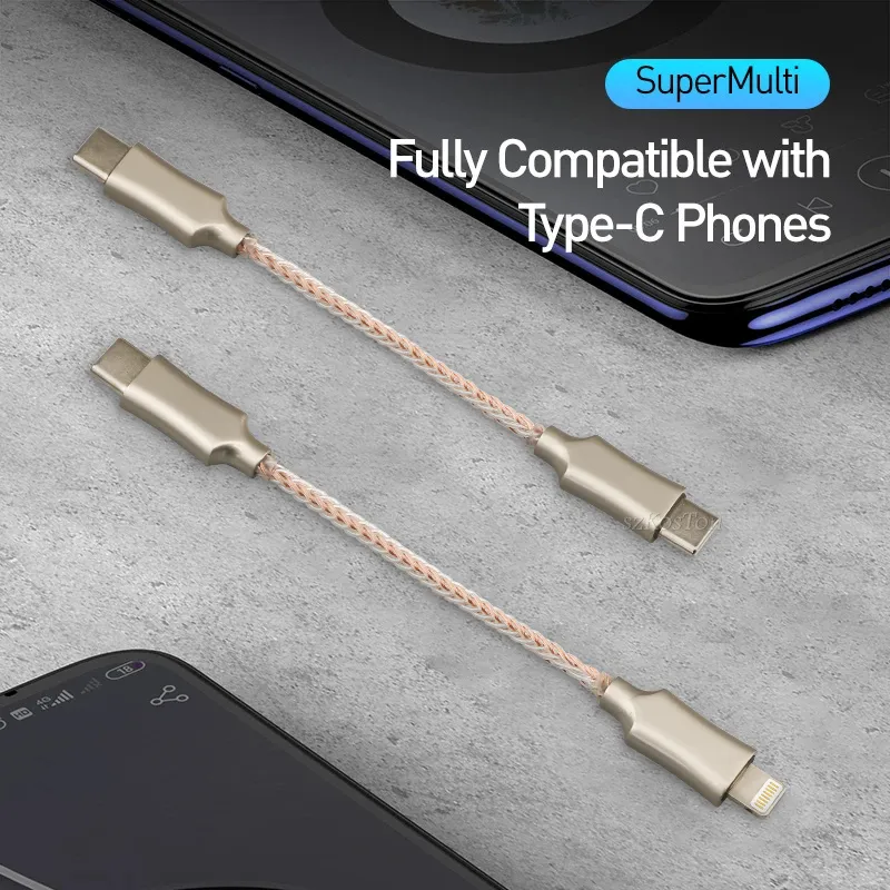 thumbnail image 2 of Type C To 3.5mm Headphone Amplifier Adapter, Cs43131 High Performance Chip, Can Be Connected To Your For Android Phone Via USB‑c. Connect Your Pc, Laptop Directly Or Via A USB Adapter(Silver 2 of 14