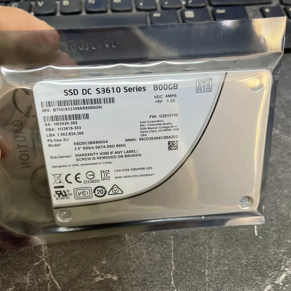 Original Intel SSD DC S3610 Enterprise 2.5