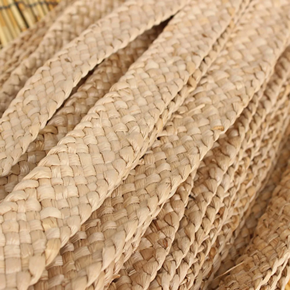7 Strand Natural Straw Braids for DIY Hat Bags Home Décor 3.5-4CM from ...