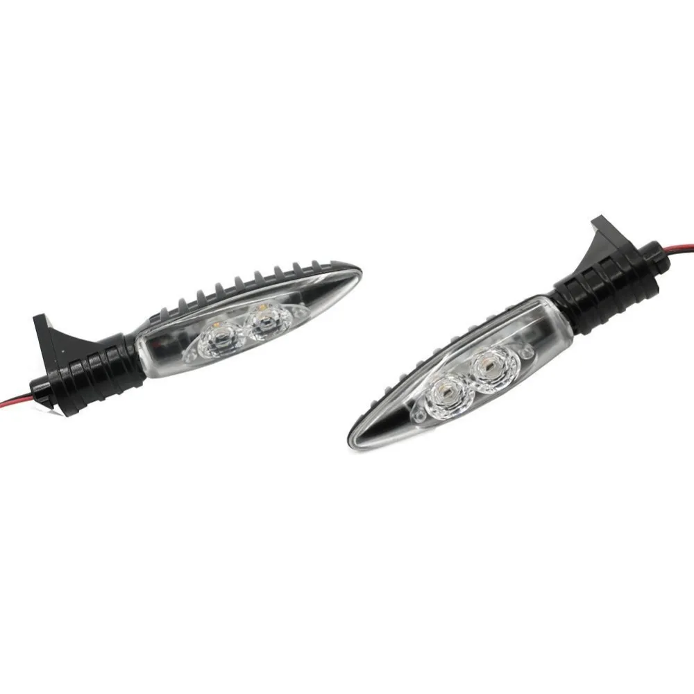 2xLED Sets Front Turn Signal Indicator Light For BMW S1000RR R1200GS F800GS New 2xLED Sets Front Turn Signal Indicator Light For BMW S1000RR R1200GS F800GS New