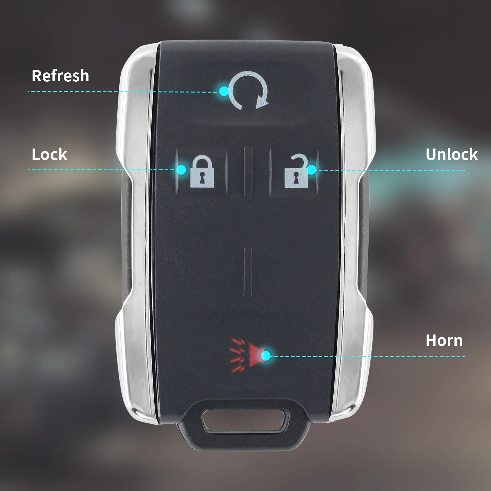Key Fob Custom Shell Key Fob Shell Replacement, Car Key Fob Cases - Automotive Remote Shell ...