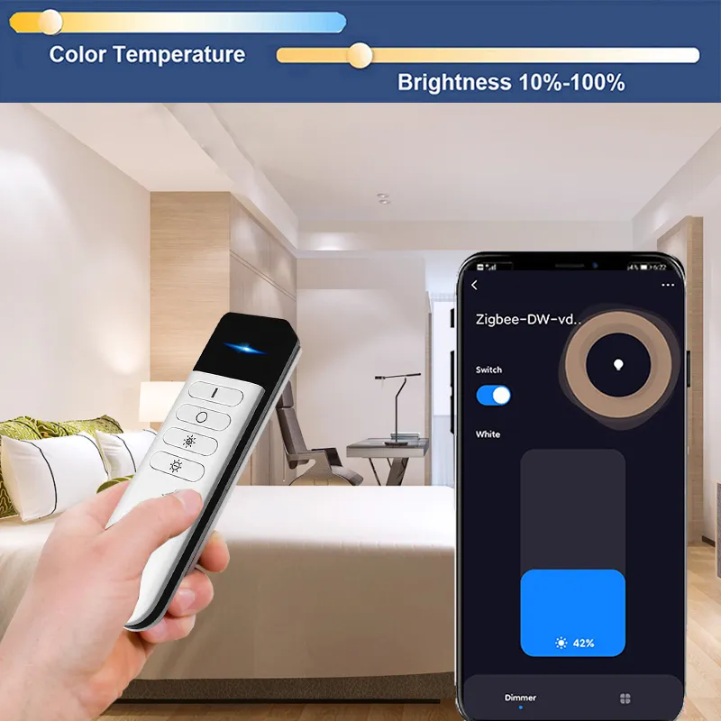 MOES Tuya ZigBee Smart Scene Switch - Smart Switch - Scene Switch Smart Switch Scene Switch Smart Life