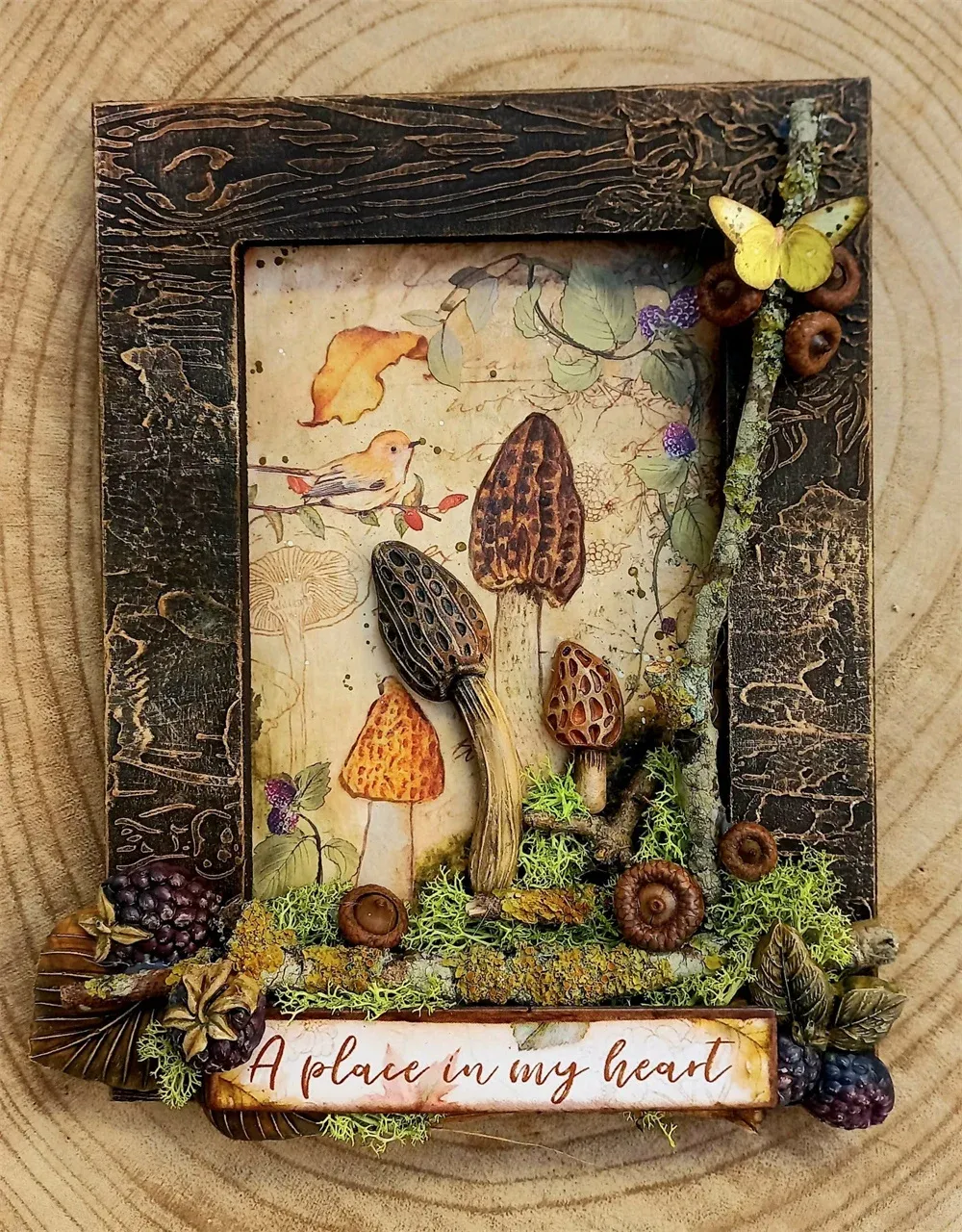 UNICRAFTALE 3 Pièces Cadres Champignons En Métal Découpe Pour Création