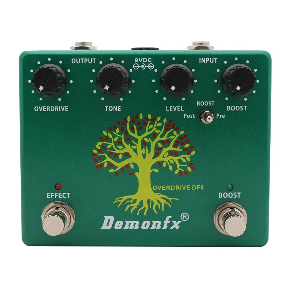 Overdrive Effects DHgate.com:Demonfx DF8 Overdrive Electric Guitar Effect Pedal: 2-in-1 ...