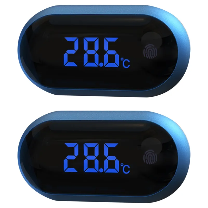Aquarium Thermometer Fish Tank Thermometer For Fish Turtle Tank Fish Amphibians Reptile, LED Touch And Sleep Mode