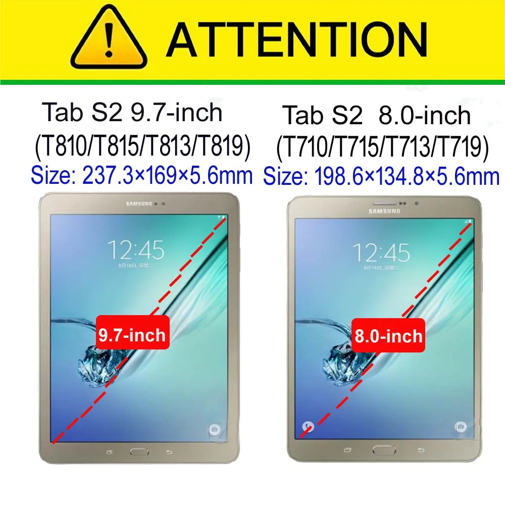 Save Big on Bulk Samsung Galaxy Tab S2 Tablet Case Galaxy Tab S2 Case  Samsung Tab S2 Cover Case For SM T710, T715, T713, T719 Best Deals on