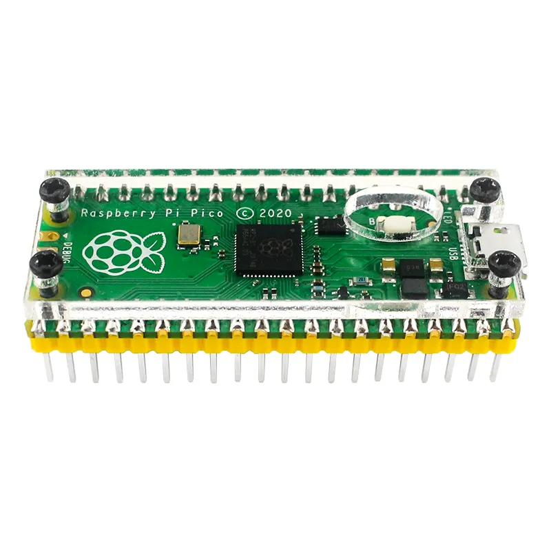 Pi Pi Shells Raspberry Pi Pico Case Transparent Acrylic Protective Shell for Pico ...