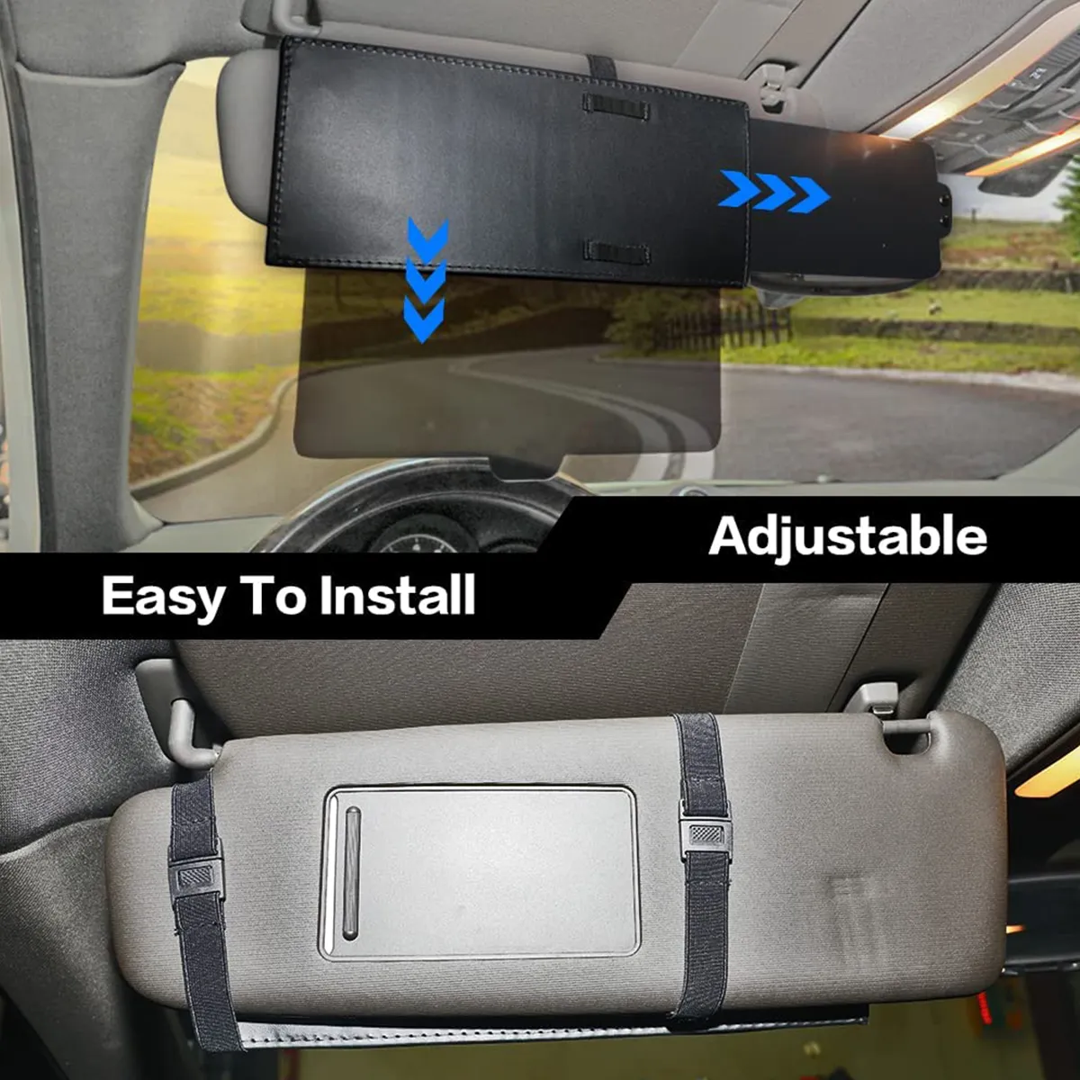 Car Sun Visor Extension for Rolls Royce Phantom Ghost Wraith Dawn