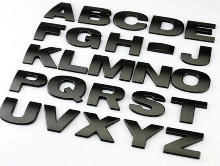 Chrome Letters For Cars: 3D Metal Car Emblem Logo... From Ddmyaug, $44. ...