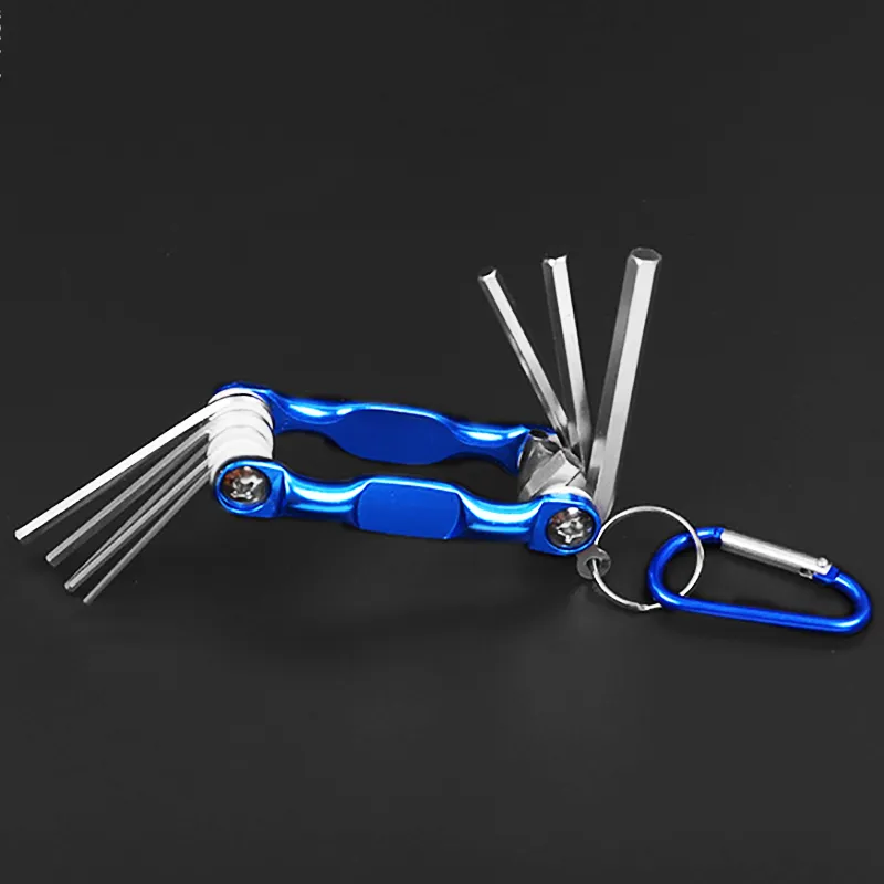 Portable Allen Key Optimized Product Title: Portable Folding Hex Folding Allen Wrench Set ...
