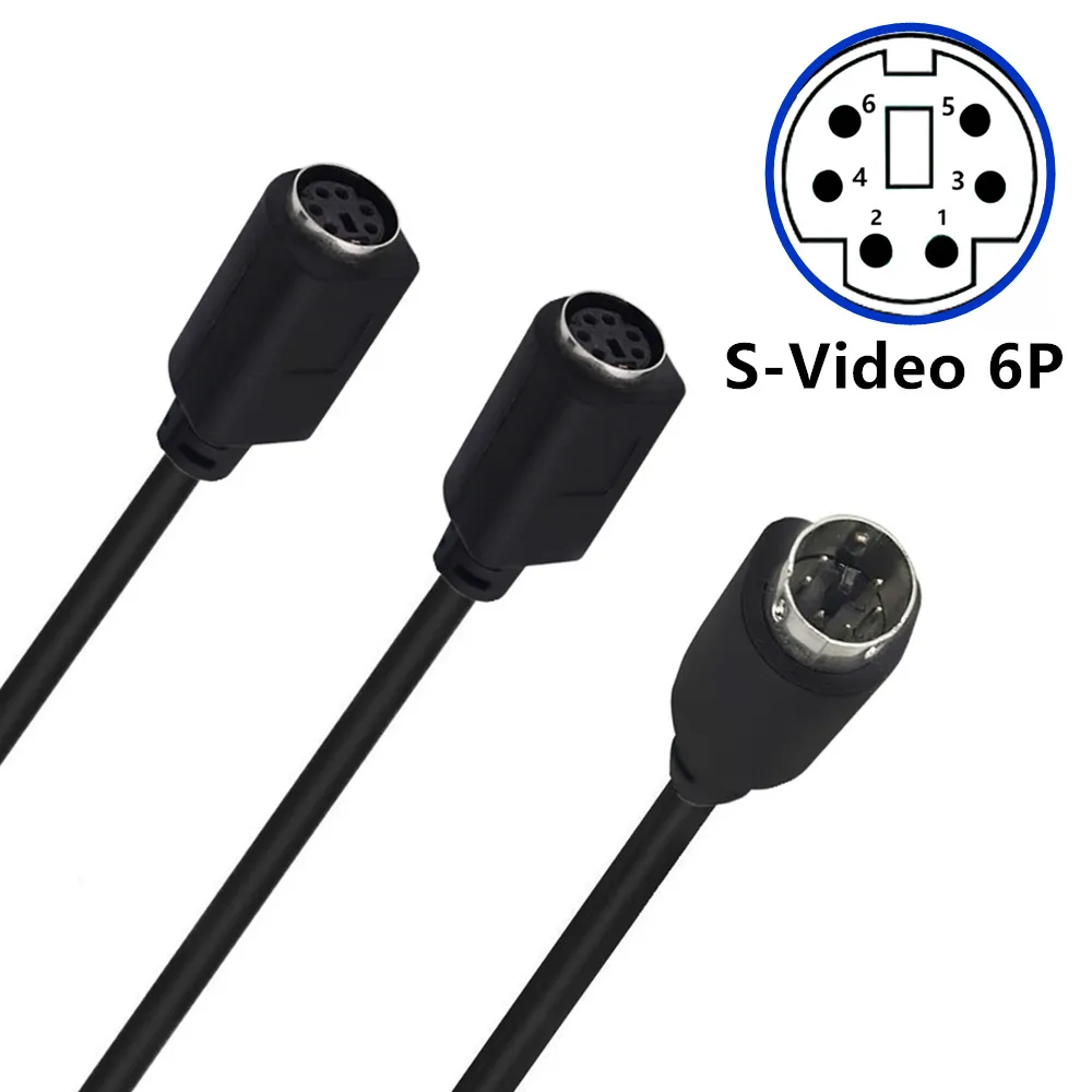 Ps2 Hdmi Adapter S Video Mini DIN 6 Pin Splitter... From Ddmyapr, $22.6 ...