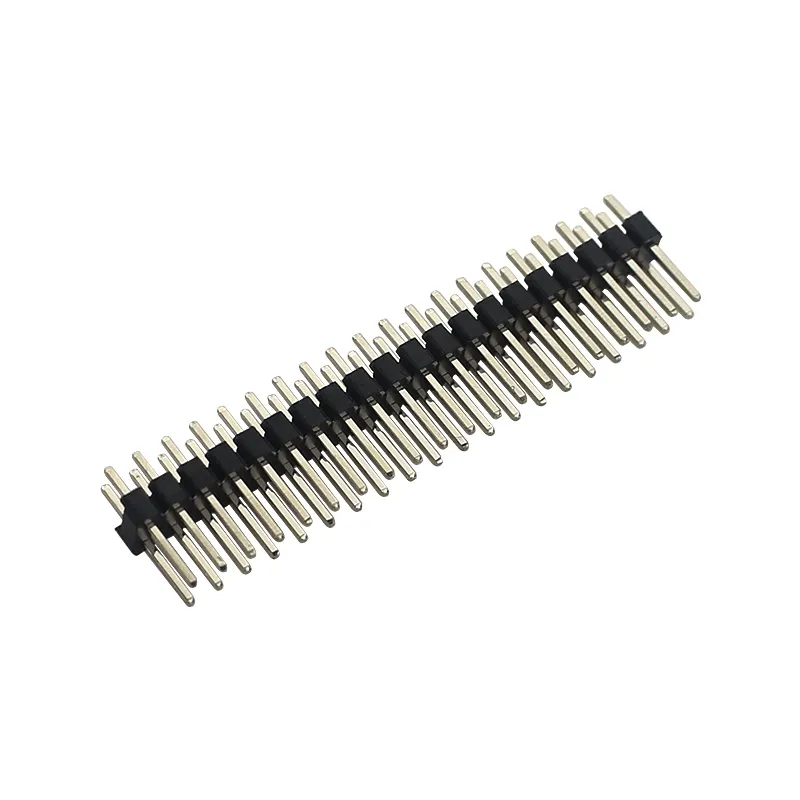 40 Pin GPIO Header Kit 20X2 Pins Right Angle GPIO Header Socket