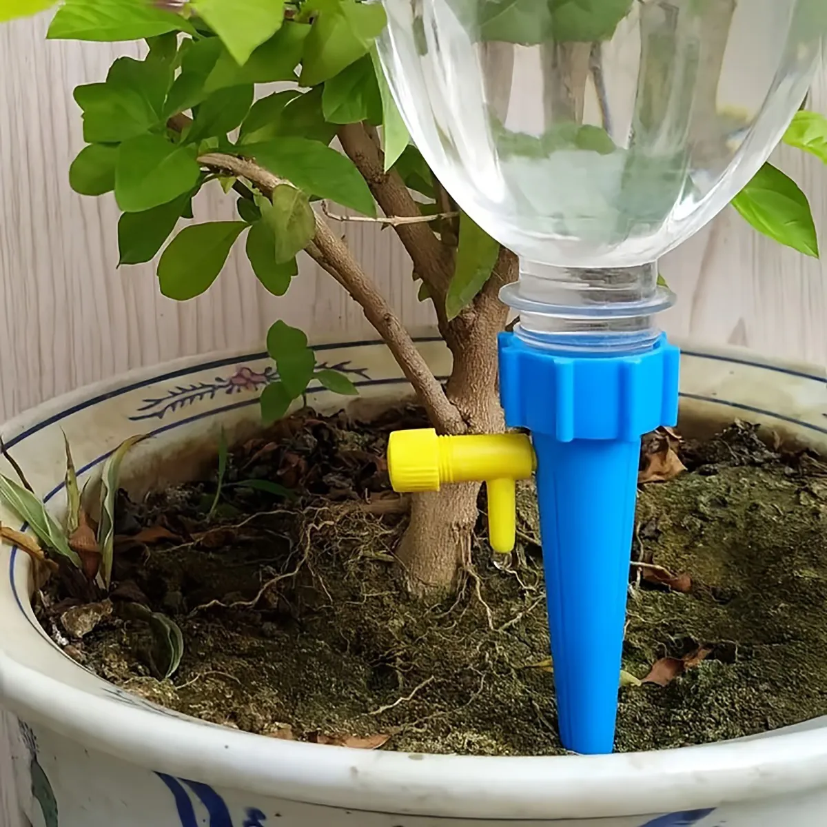 12 Pack Automatic Self-Watering Spikes For Plants - Slow Release Watering Devices