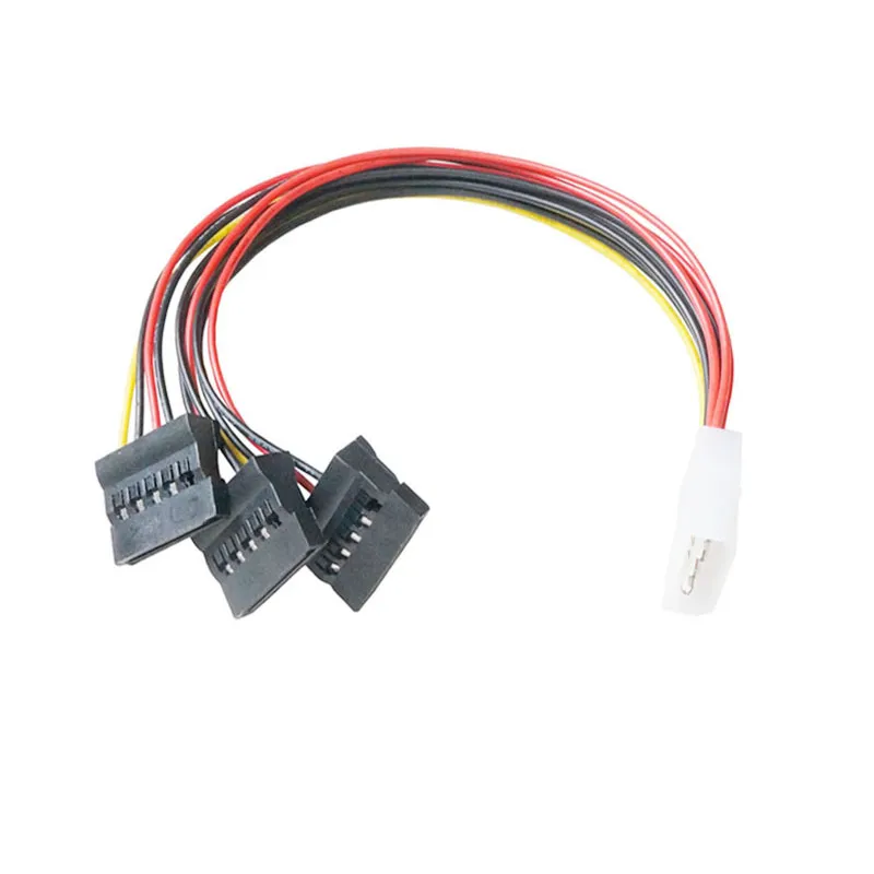 Cable Matters 3-Pack SATA Power Splitter Cable - 15 Pin Y-Splitter, 8 Inches For Hard Drives & SSD