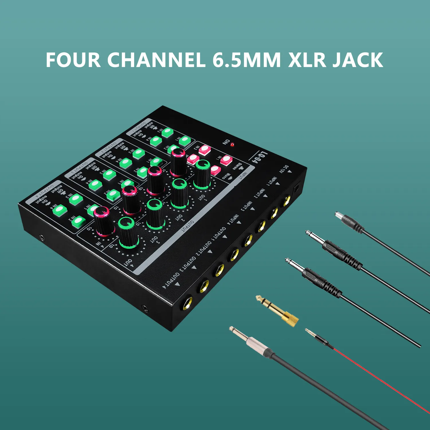 鍵盤楽器 Little Fish Audio Mixer 鍵盤楽器 Little Fish Audio Mixer 6-Channel Studio Audio