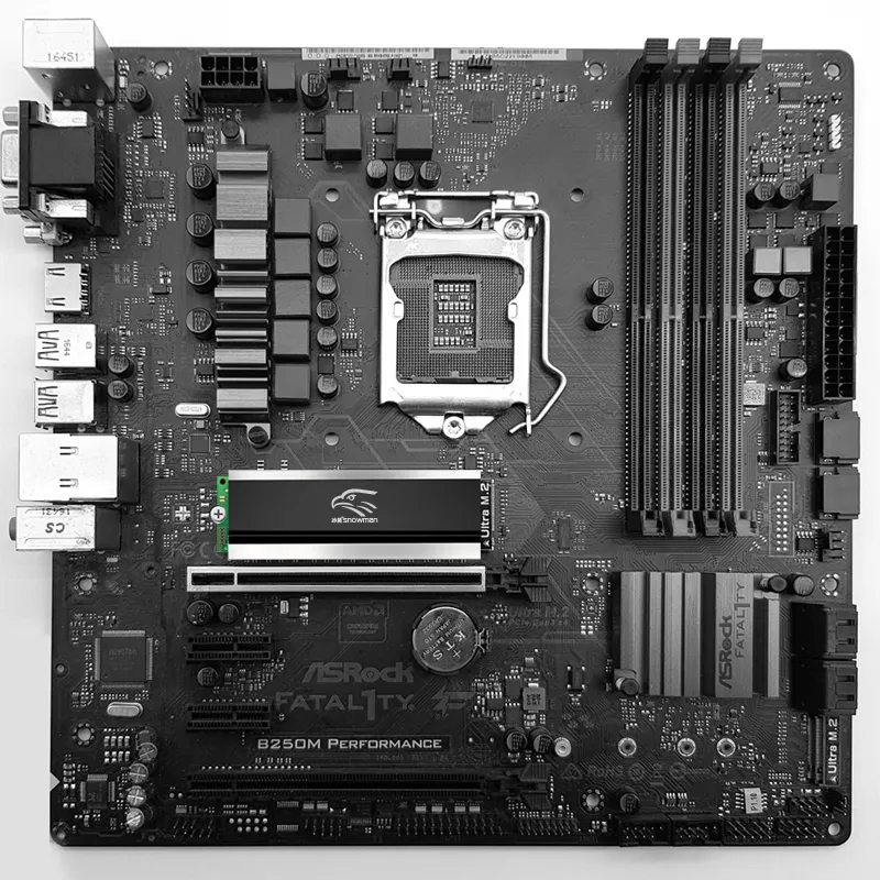 SNOWMAN Heat Pipe SSD M2 Heatsink Copper M.2 heat sink 2280 Solid State Hard Disk Cooler M2 Radiator NVME NGFF PCIE M2 Cooling