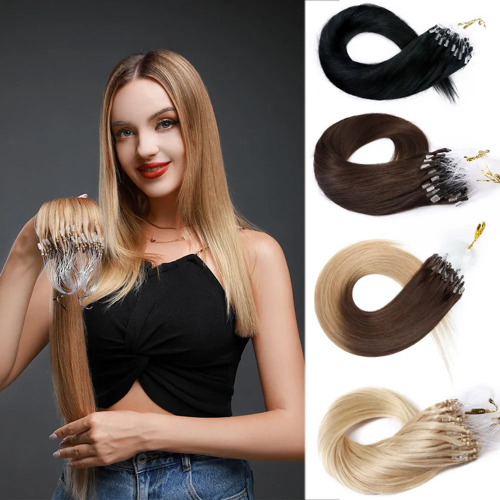 Rich Choices 1g Micro Loop Hair Extensions Human From Ddmyday