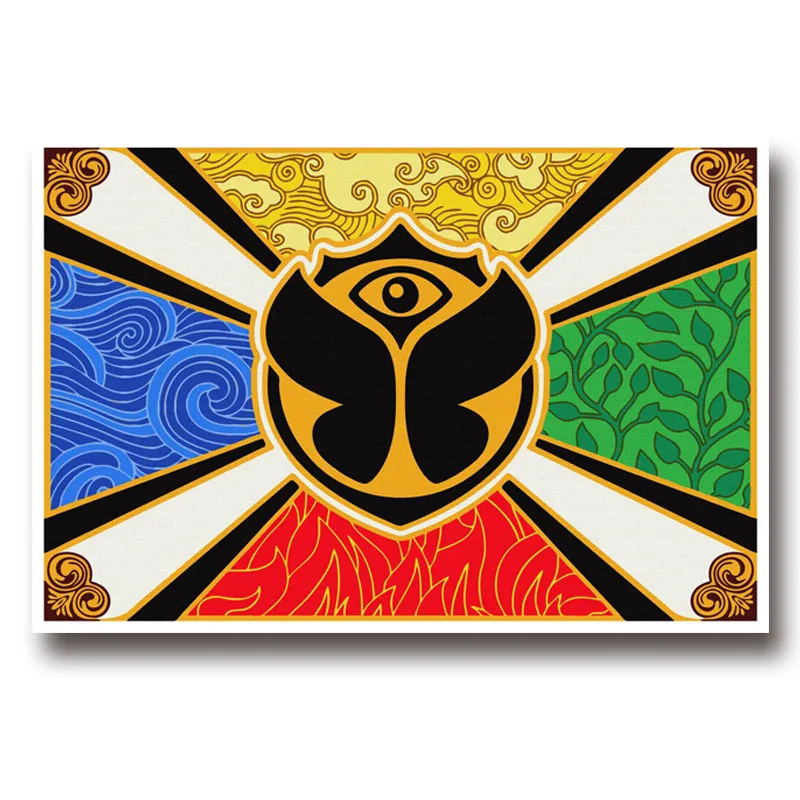 Custom Flags 3x5 FT Tomorrowland Flag 90x150 CM 100D Polyester