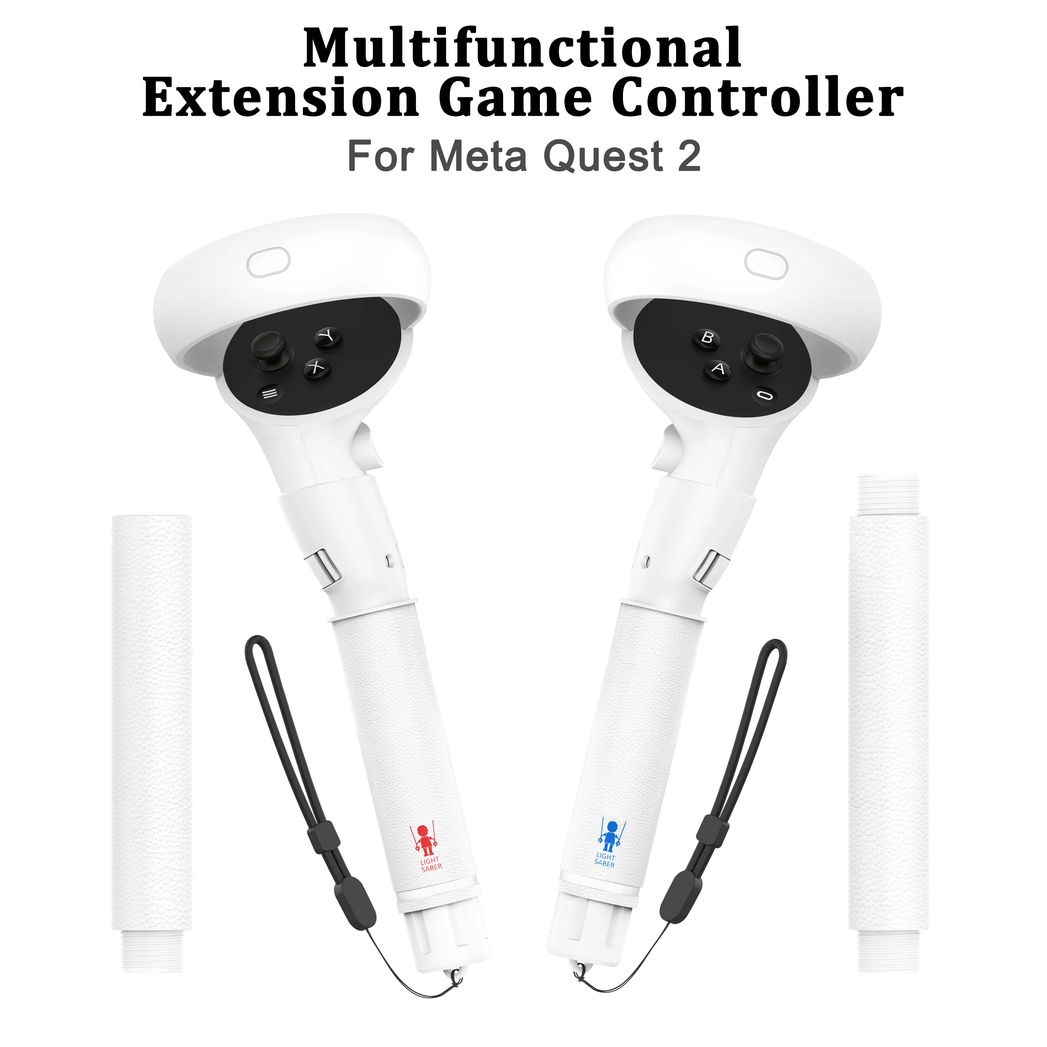 Kompatibles Griffzubehör für Meta Quest 3S/3, Controller-Zubehör für Quest 3S, VR-Spiel Gorilla
