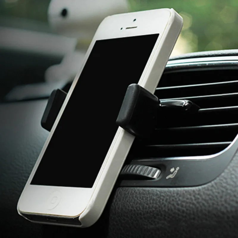 Universal 360° Rotating Air Vent Phone Holder – Adjustable Clip Mount For All Smartphones