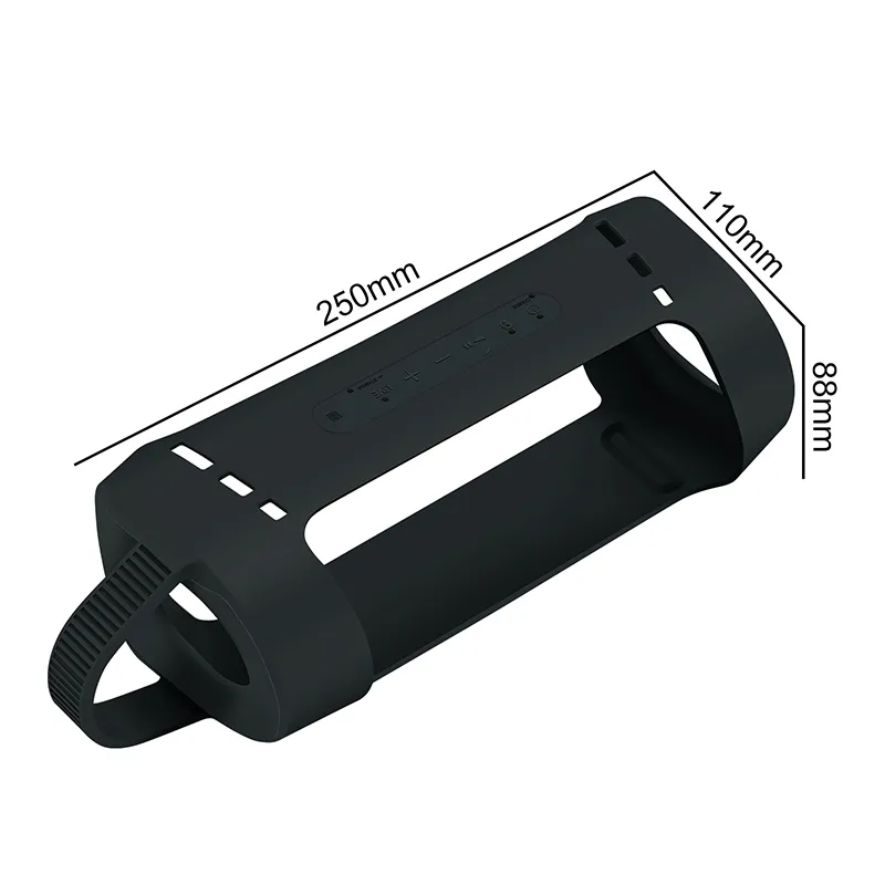 2024Sony SRS-XB33 Speaker Silicone Case with Carrying Handle