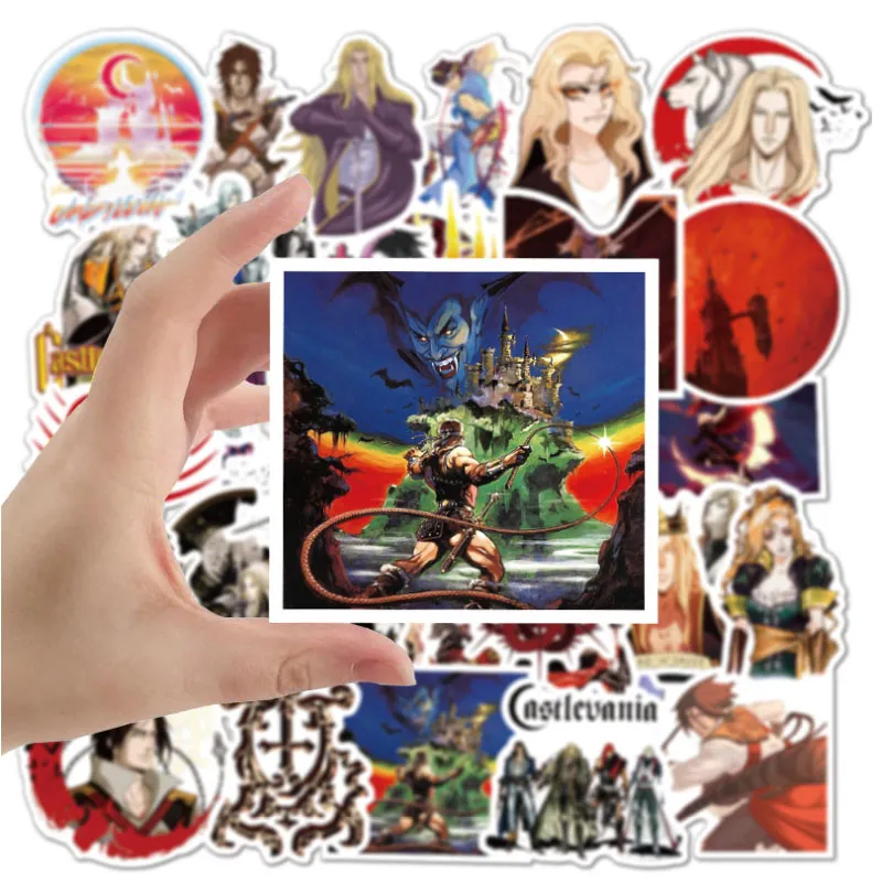 Castlevania Anime Stickers - Waterproof Decals for Laptops, Phones ...