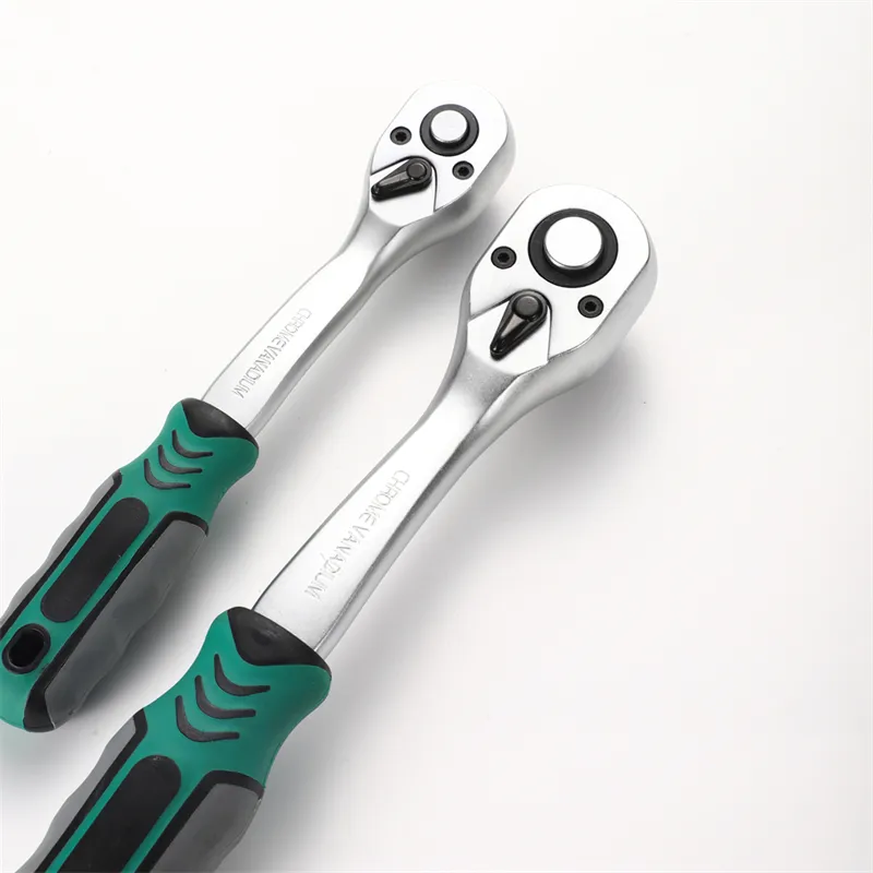 3-Pack Telescoping Ratchet Handles - Chrome Vanadium, 1/4", 3/8", 1/2" Drive Set