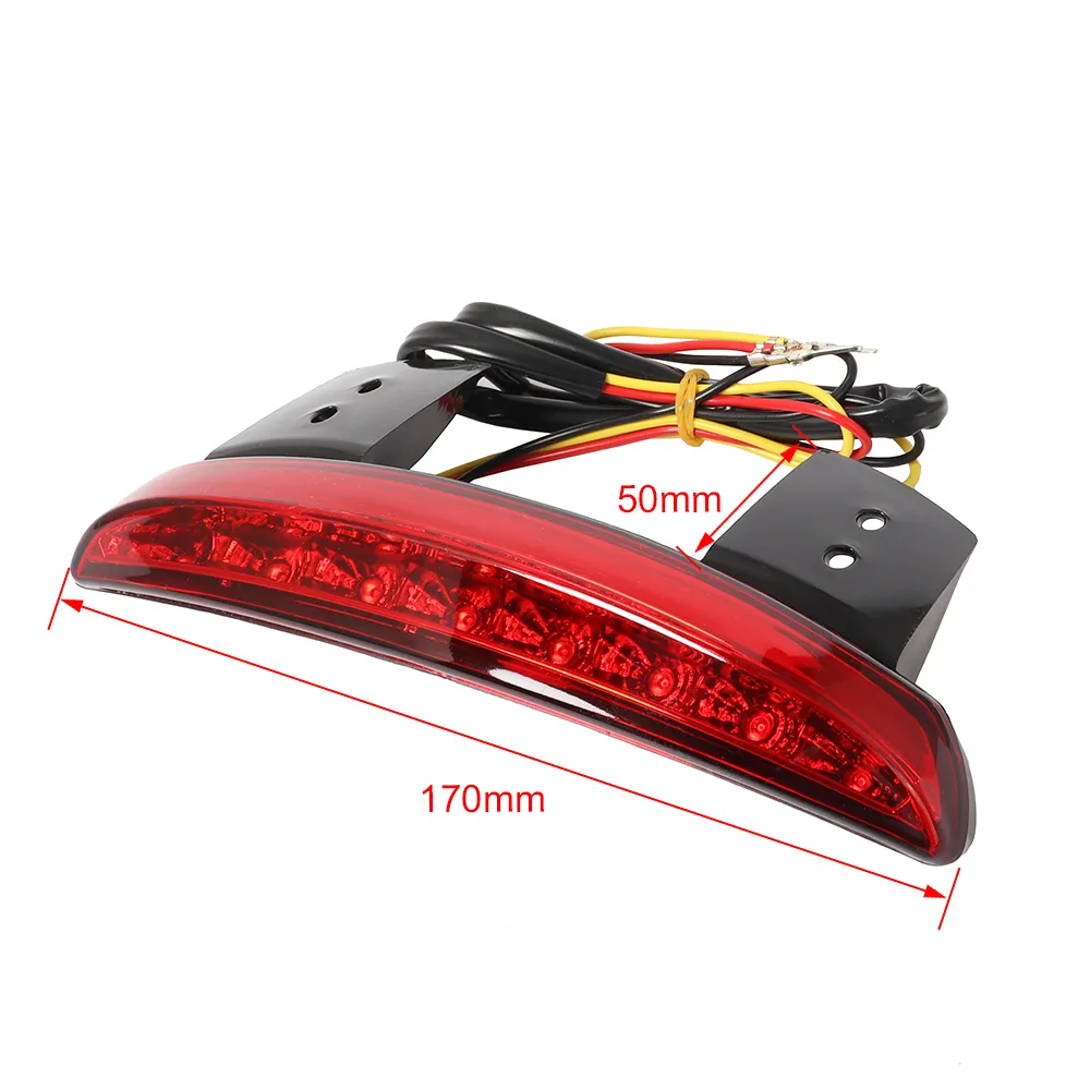Luz Trasera Para Motocicleta, Luz De Freno Debajo Del Guardabarros Trasero Para Harley Davidson Touring Sportster XL883 XL 883 1200