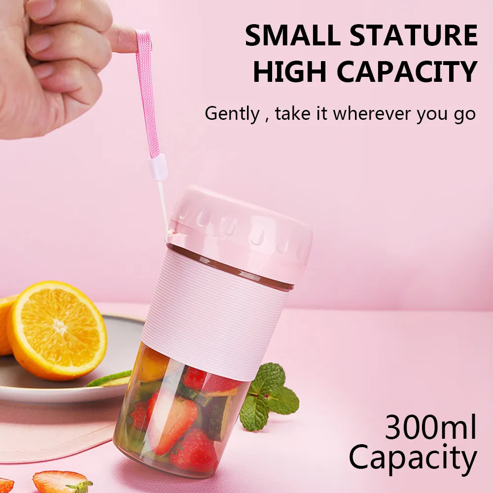 カップ Smoothie Maker, Mini USB Rechargeable Juicer Blender with 4 S 並行輸入品 Portable Blender - USB Rechargeable Smoothie Maker, Mini Fruit Juice Mixer,  Electric Juicer Cup for Home, Office \u0026 Travel - Hot Sale!