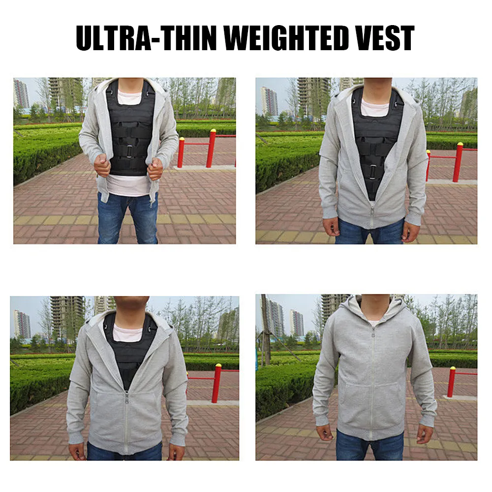 Muscle Power® Gewichtsvest 30KG – Verstelbaar & Comfortabel –... Gorilla Sports Verstelbaar gewichtsvest 30 kg kopen? Krachttrainingsvest | Gewogen Vest | Verstelbaar Gewichtsvest