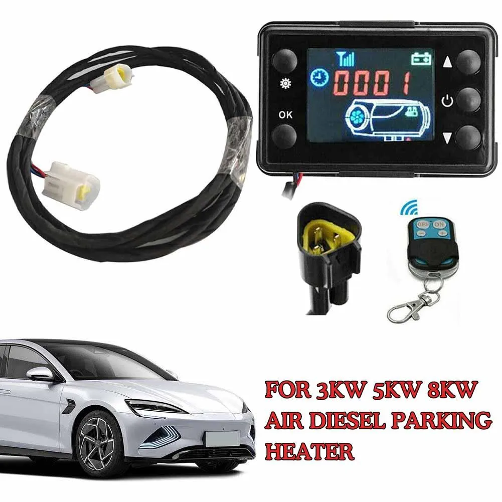 Diesel Air Heater 5KW 12V Parking Fuel Heater With LCD Remote For Truck - View #8