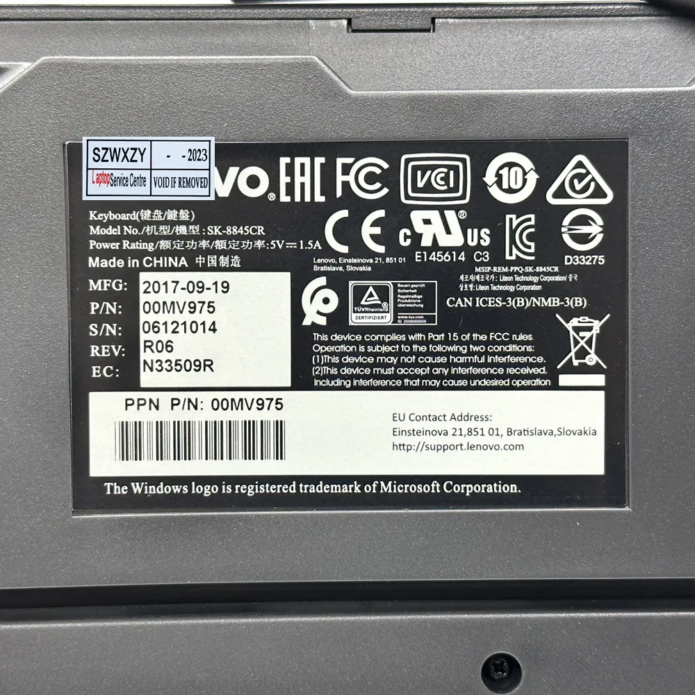 ThinkPad SK 8845 USB Keyboard And Pointer Japanese From Ddmyapr