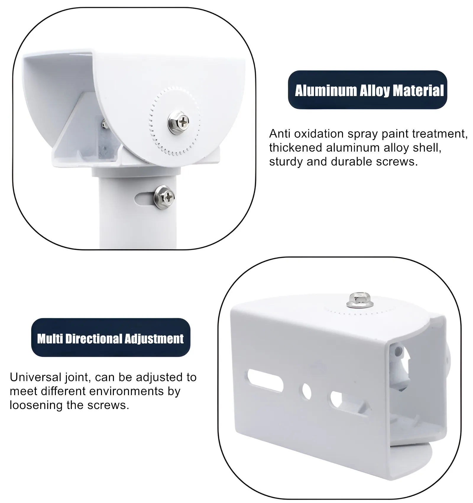 Camera Mount Bracket, Dome Camera Mount Universal Camera Wall Mounting
