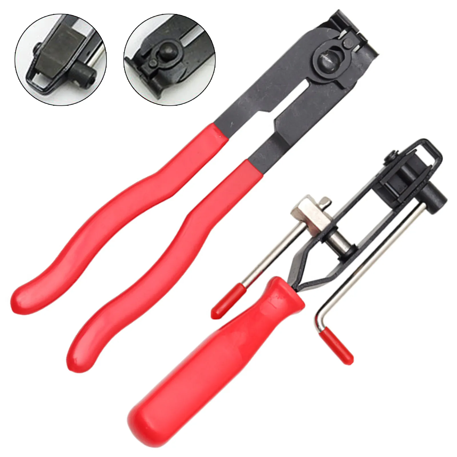 10Pcs CV Joint Boot Clamp Pliers With CV Boot Clamps Kit, Ear Boot Tie Pliers, Automotive Hose Axle Plier CV Clamp Tool CV Joint Banding Tools For Most Cars (8Pcs CV Joint - View #4