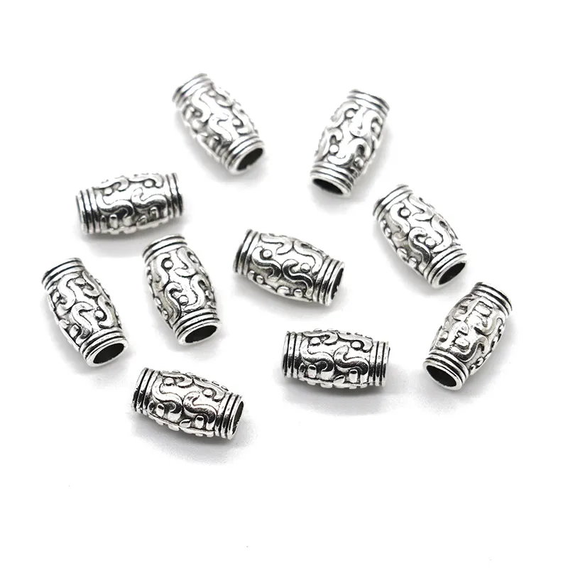 Kit 2000 Perles Tube à Sertir Cuivre DIY - Or, Noir, Bronze - Breloques, Espacers, Clés Pour Bijoux