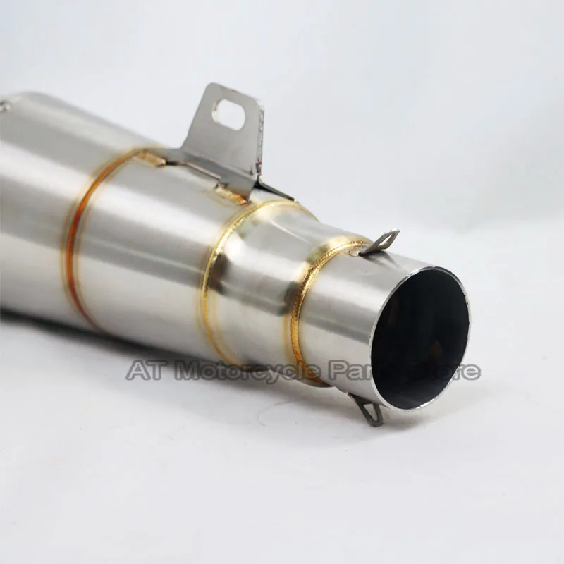 y DHgate.com:Universal Motorcycle Exhaust Pipes: 51mm Inlet
