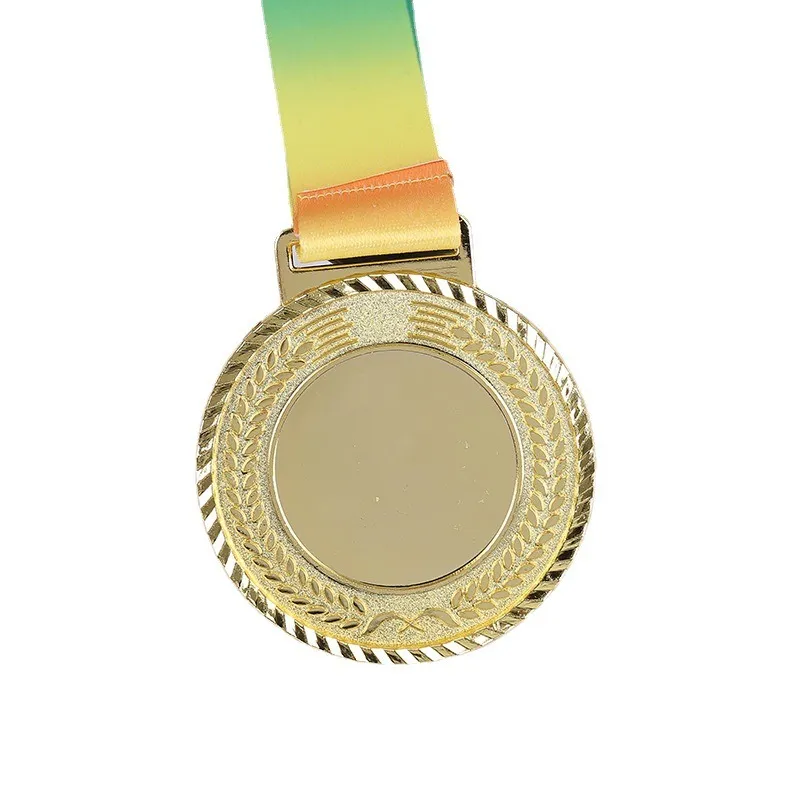 12 Olympia-Medaillen Aus Metall – Gold, Silber, Bronze Mit Band – Für Sportfest & Wettbewerbe