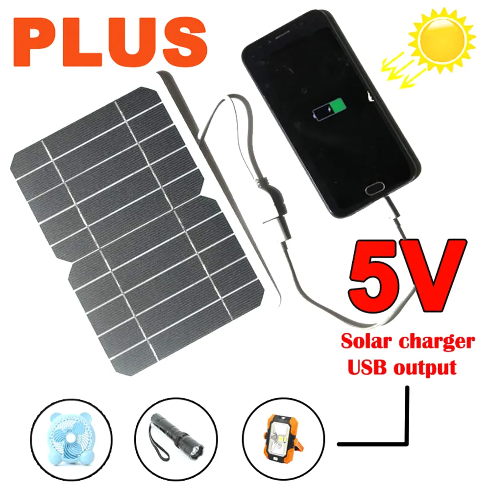 solar panel usb output